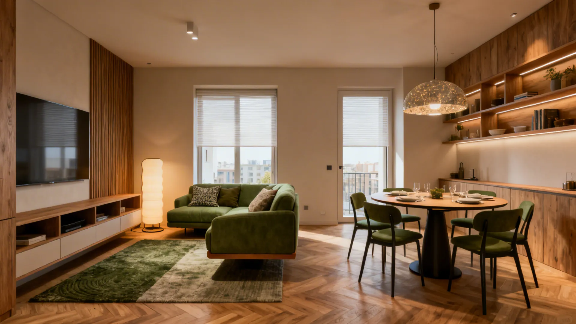 5 Small Living Room and Dining Combo Ideas: Space-saving design strategies for tiny living-dining areas, from layout swaps to multifunctional furniture