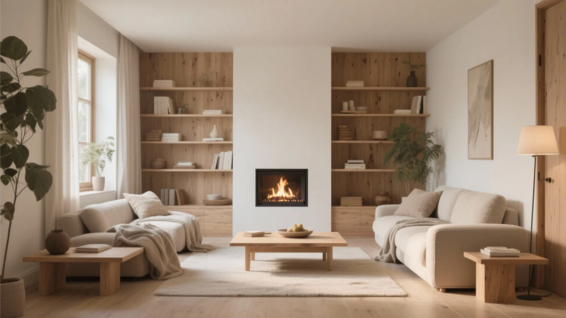 10 Design Ideas for Small Living Rooms with Fireplaces
