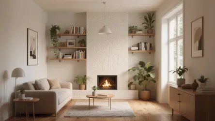 10 Decorating Ideas for Small Living Rooms with Fireplace