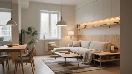 10 Smart Ideas for Small Living Room and Dining Area