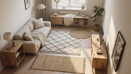 10 Carpet Ideas for Small Living Room