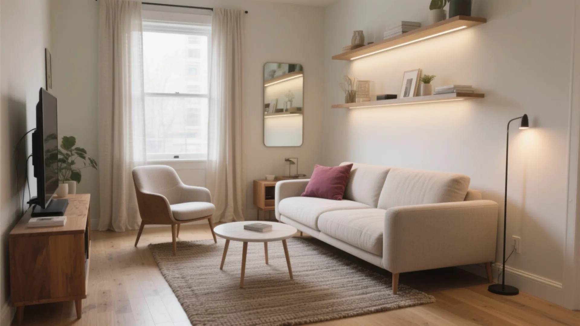 How to Position Furniture in Small Living Room for Maximum Space: 1 Minute to Transform Your Small Living Room Layout