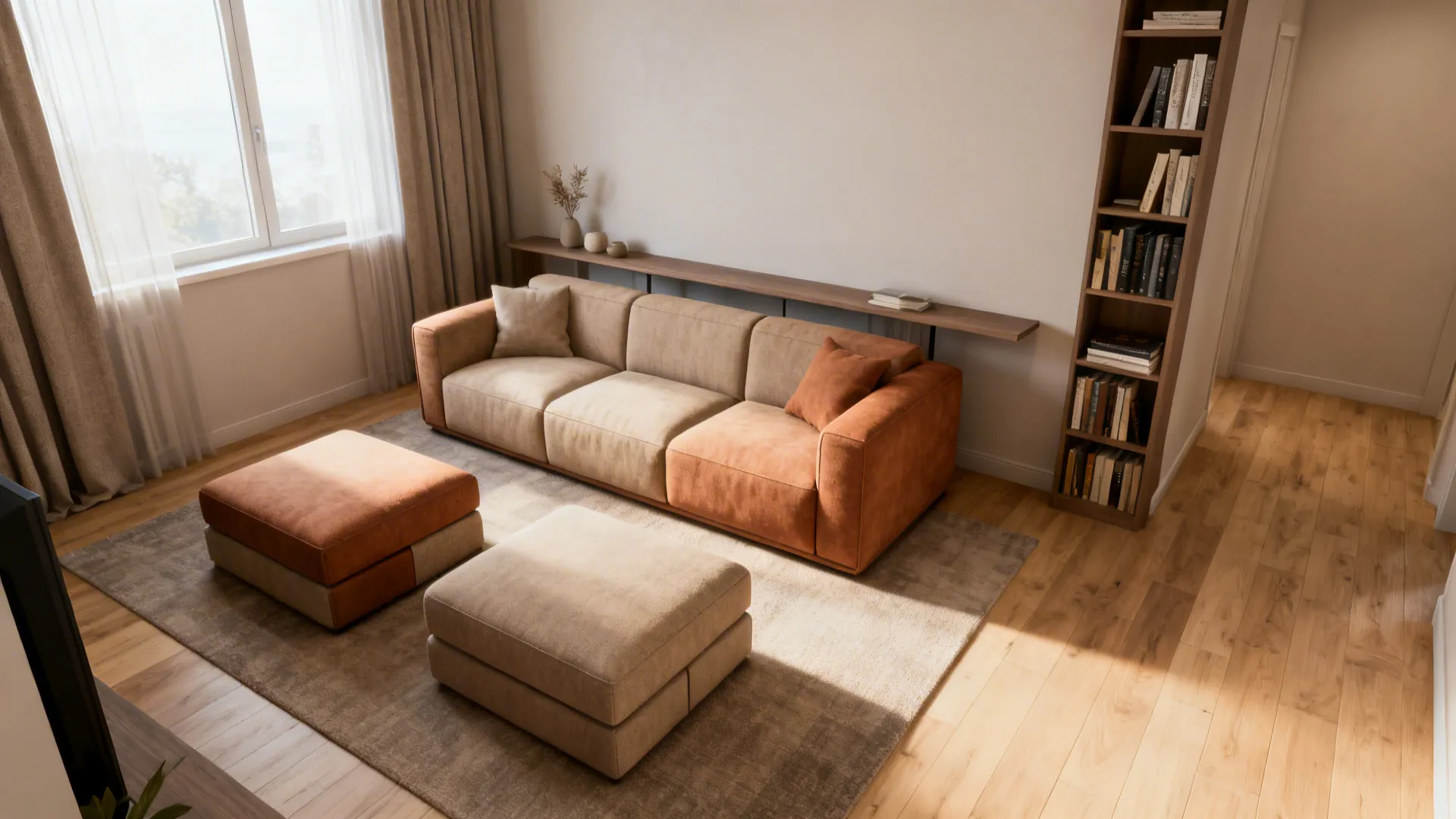 5 Small-Space Living Room Ideas for American Furniture Warehouse Sets