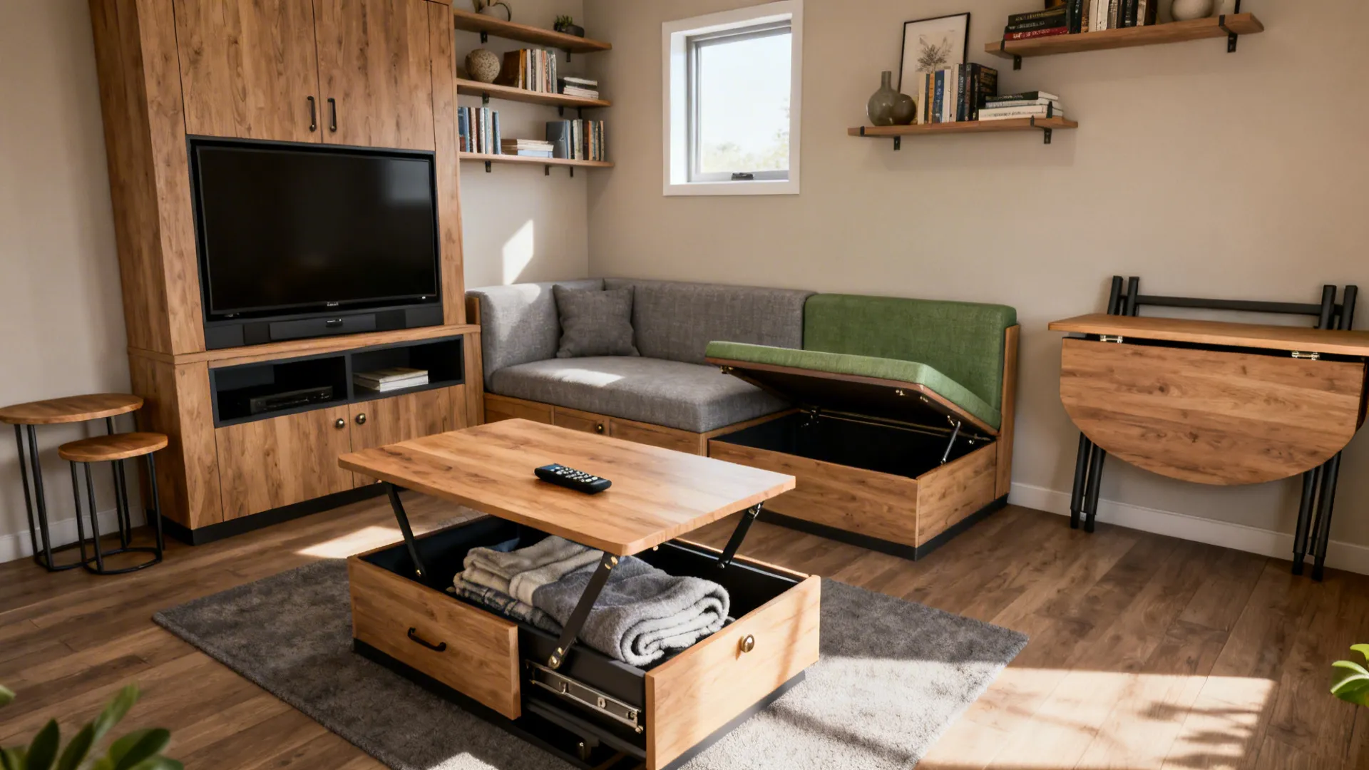 5 Space-Saving Living Room Furniture Ideas