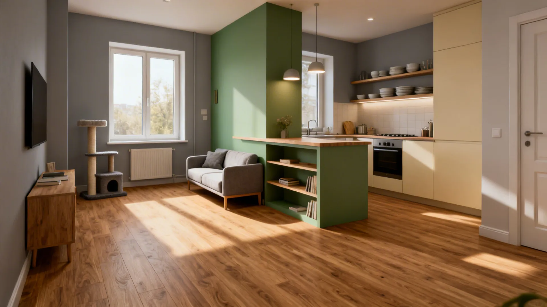 Small Living Room + Kitchen Ideas: 5 Smart Moves: Space-saving design strategies for small living room and kitchen combos — practical tips from a 10-year interior designer