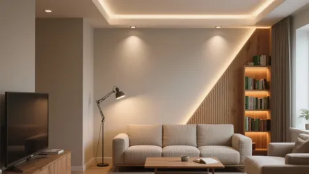 Interior Lighting Design for Living Room: 5 Ideas