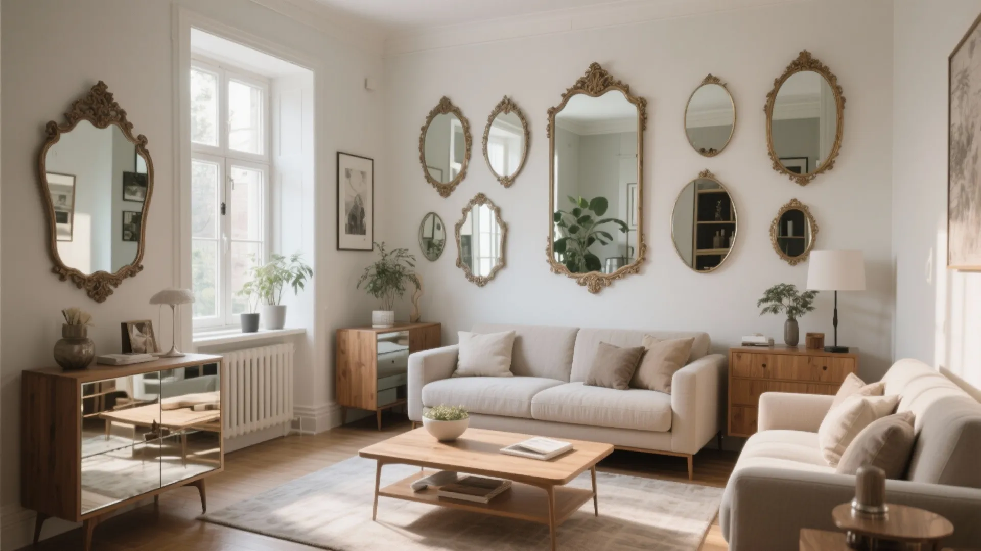 10 Creative Living Room Mirror Ideas: Personal Tips to Make Your Living Room Brighter, Bigger, and More Stylish