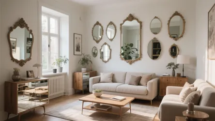 10 Creative Living Room Mirror Ideas