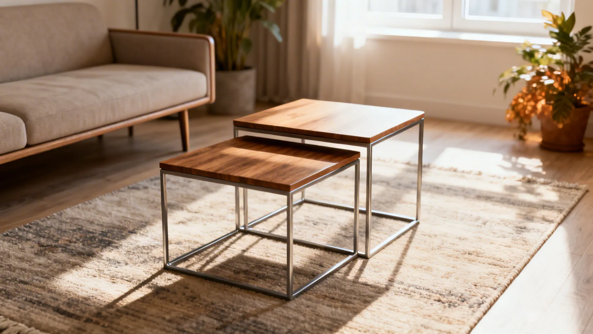 5 Coffee & End Table Ideas for Small Living Rooms