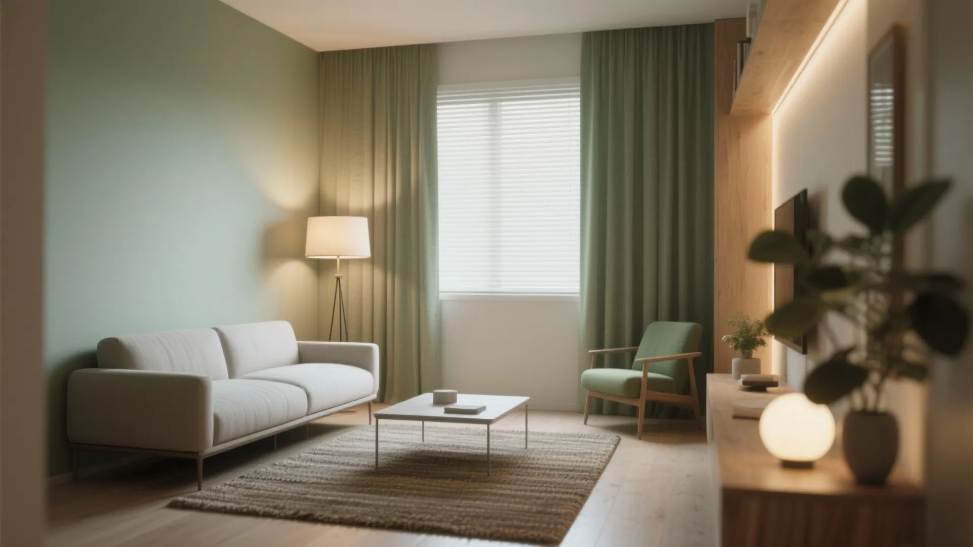 2. Layer light and texture in small living rooms