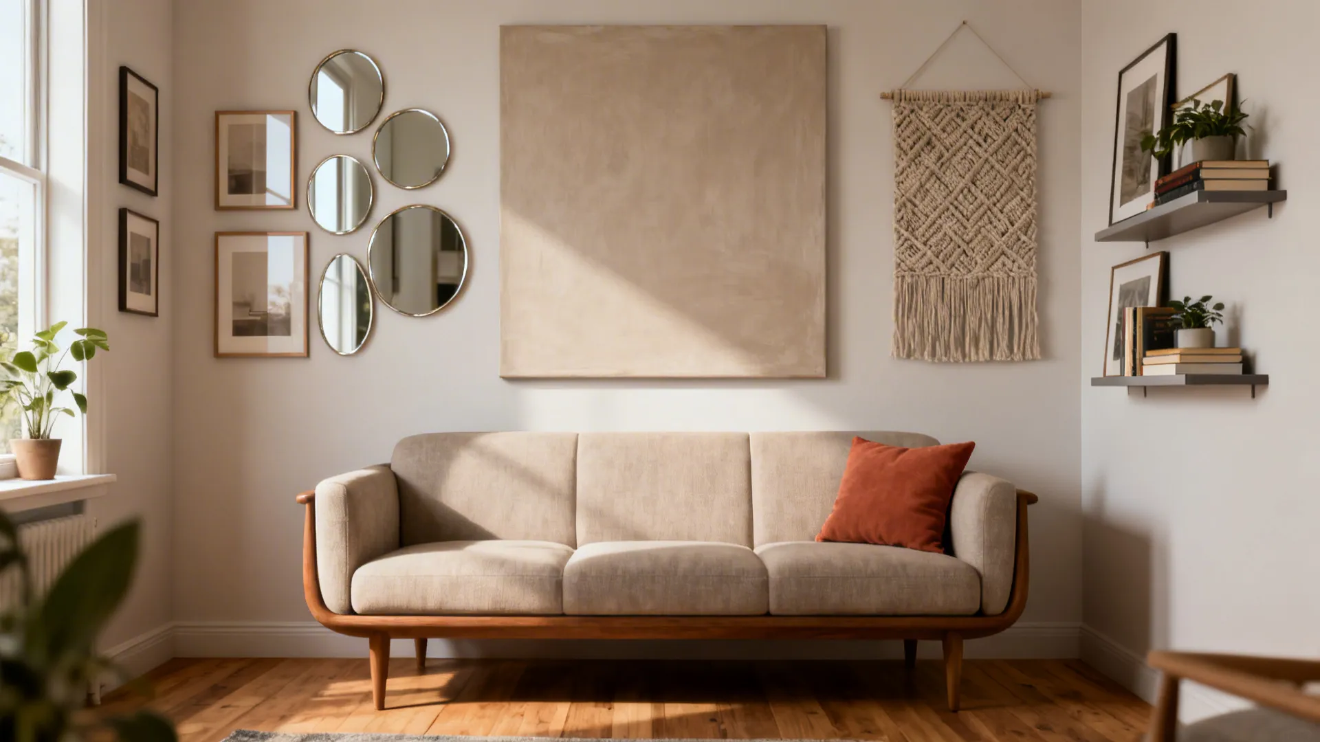 5 Cool Wall Art Ideas for Living Rooms: Creative, space-smart living room wall art ideas from a seasoned designer