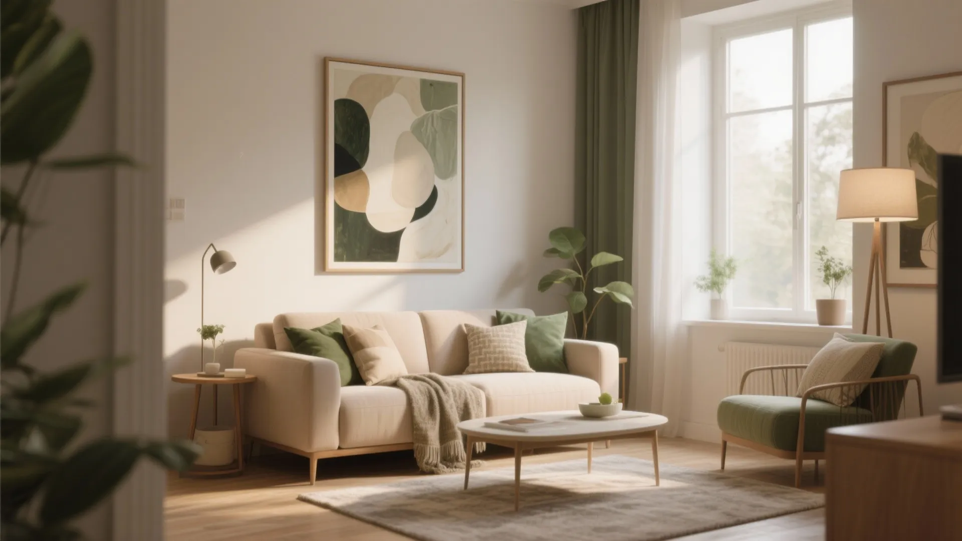 5 Easy Canvas Painting Ideas for Your Living Room: Fresh Living Room Decor with Simple Canvas Art Tips