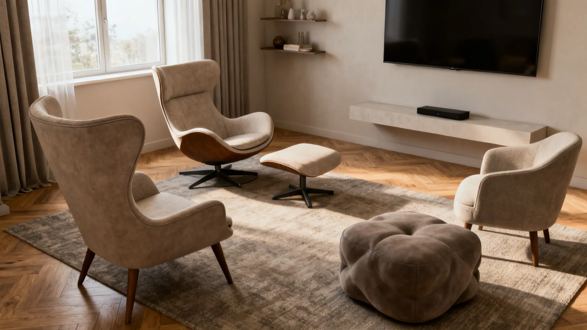 5 Unique Accent Chairs for Small Living Rooms