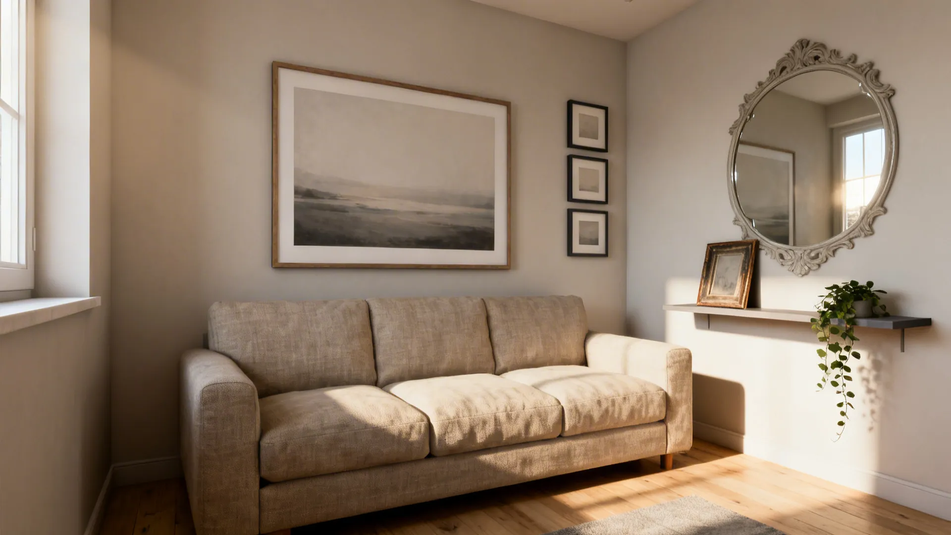 5 Framed Wall Art Ideas for Small Living Rooms
