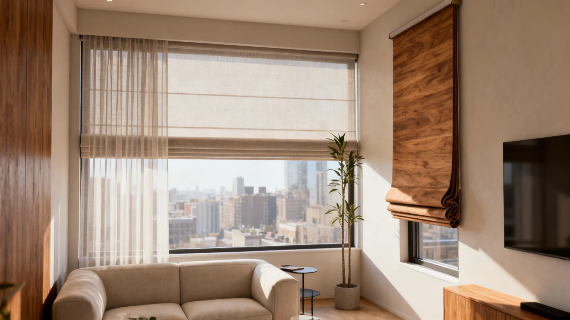 5 Window Blinds Ideas for Small Living Rooms