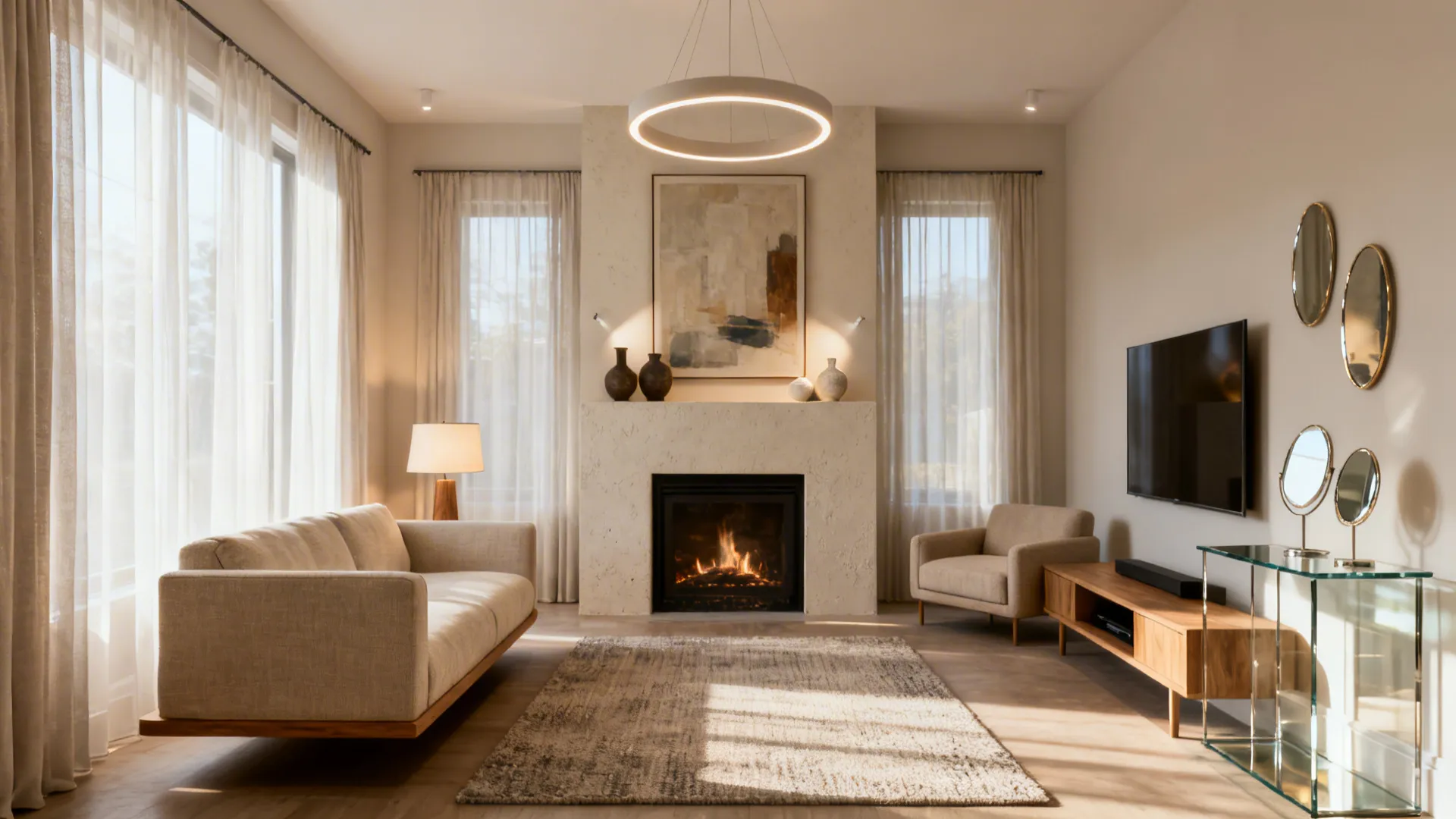 5 Living Room Staging Ideas for Small Spaces