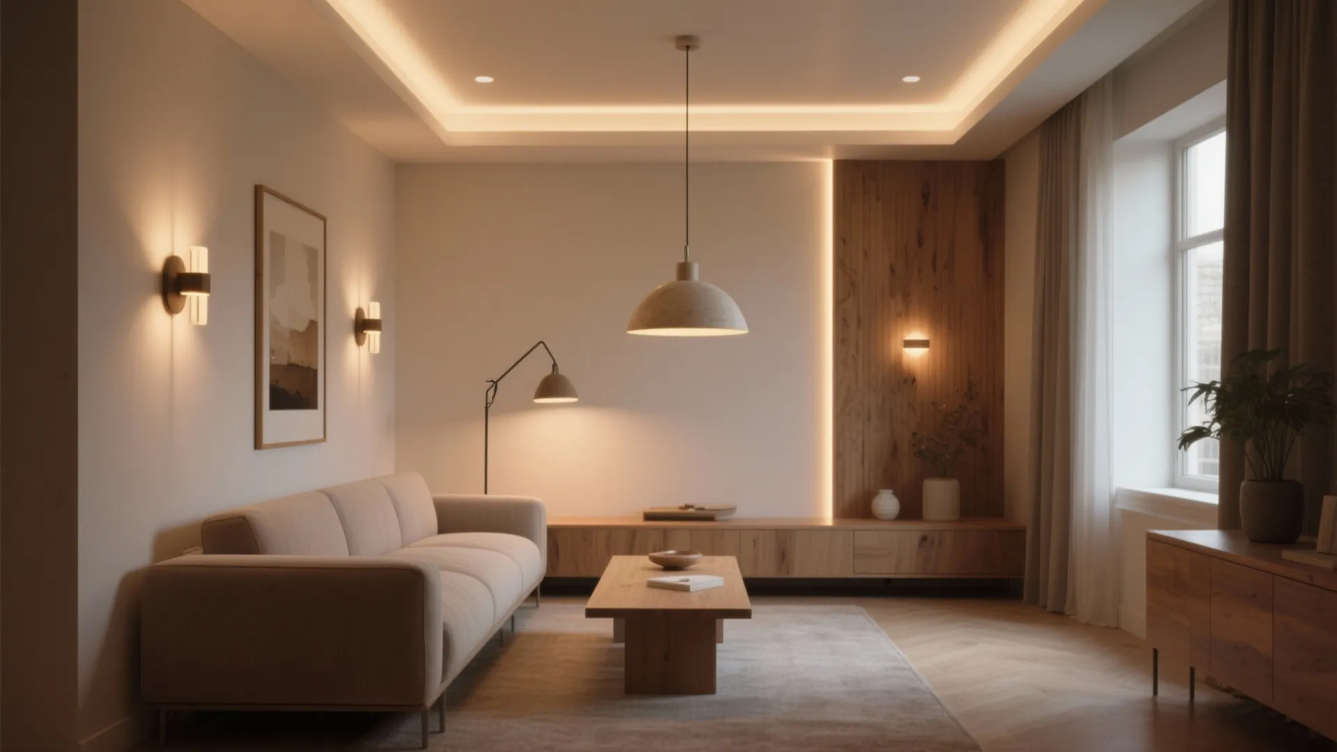 5 Lighting Ideas for Living Rooms: Creative lighting solutions to make small living rooms feel bigger and cozier