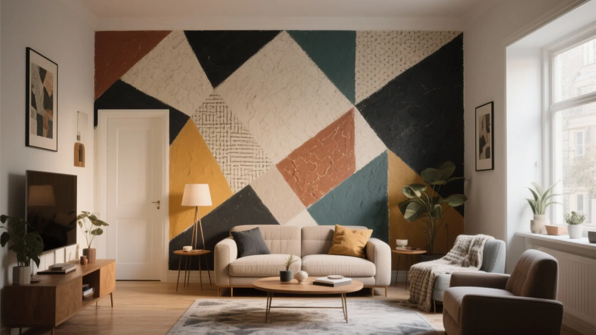 5 Wall Paint Design Ideas for Living Rooms: Transform Your Small Living Room with These Creative Wall Paint Inspirations