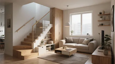 10 Small Living Room Ideas with Stairs
