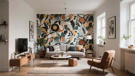 10 Creative Living Room Wallpaper Ideas