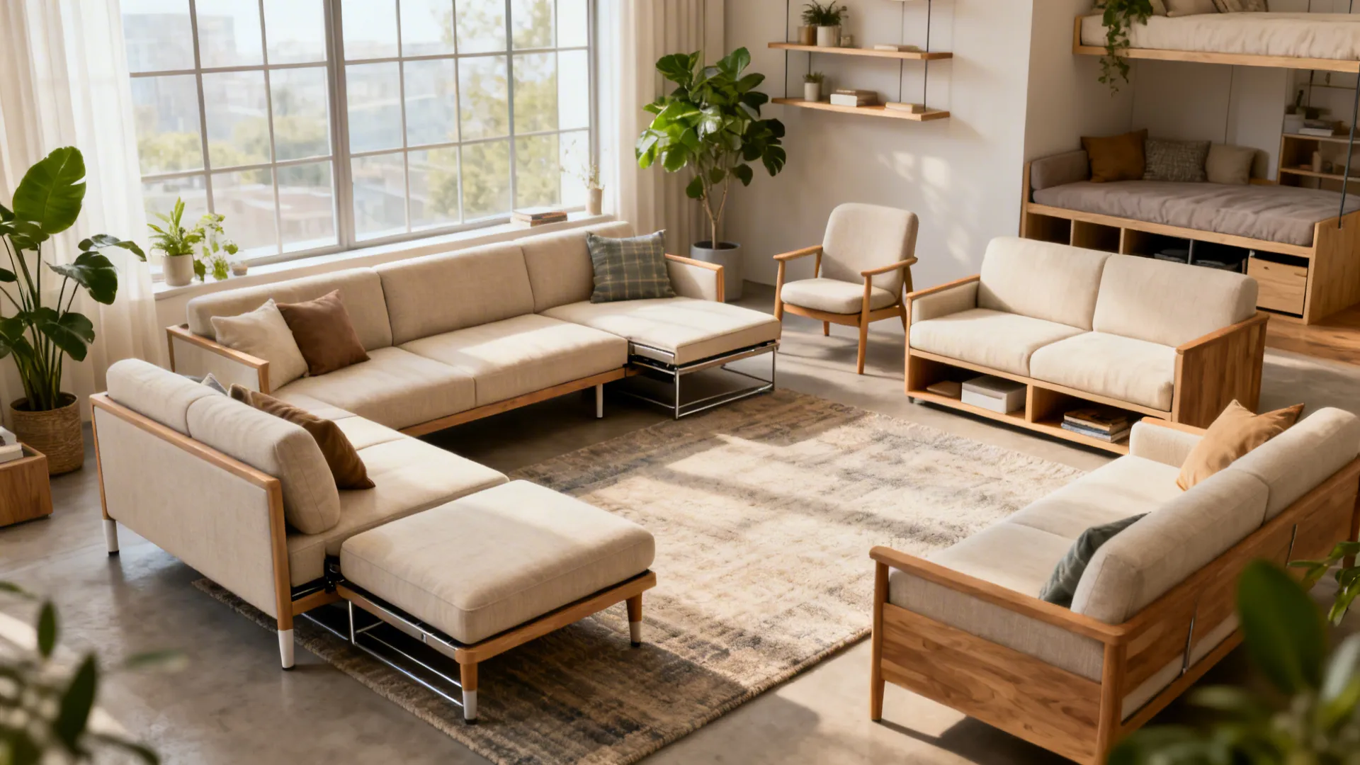 5 Compact Sofa Set Ideas for Small Living Rooms