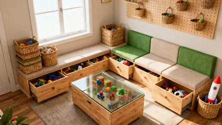 5 Toy Organization Ideas for Living Room