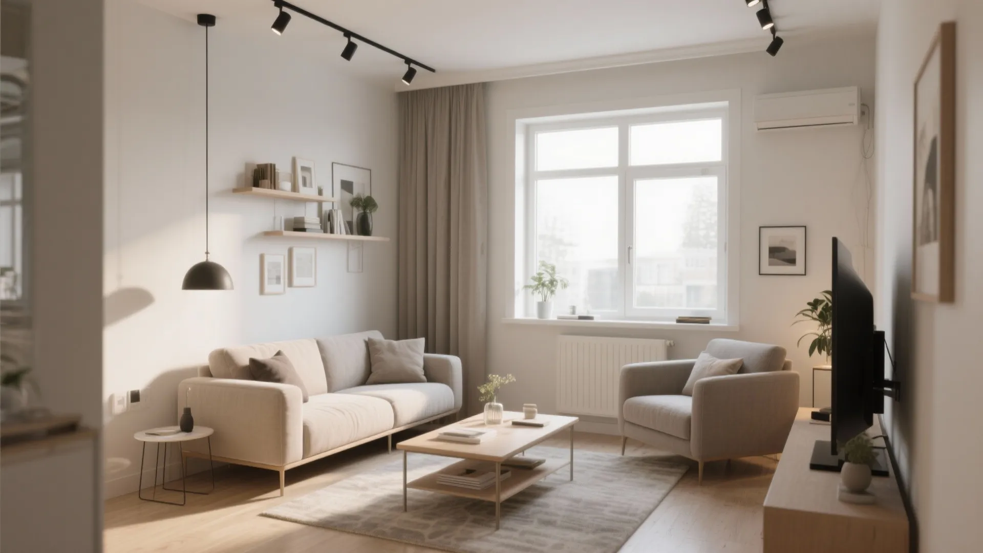 10 Living Room Track Lighting Ideas