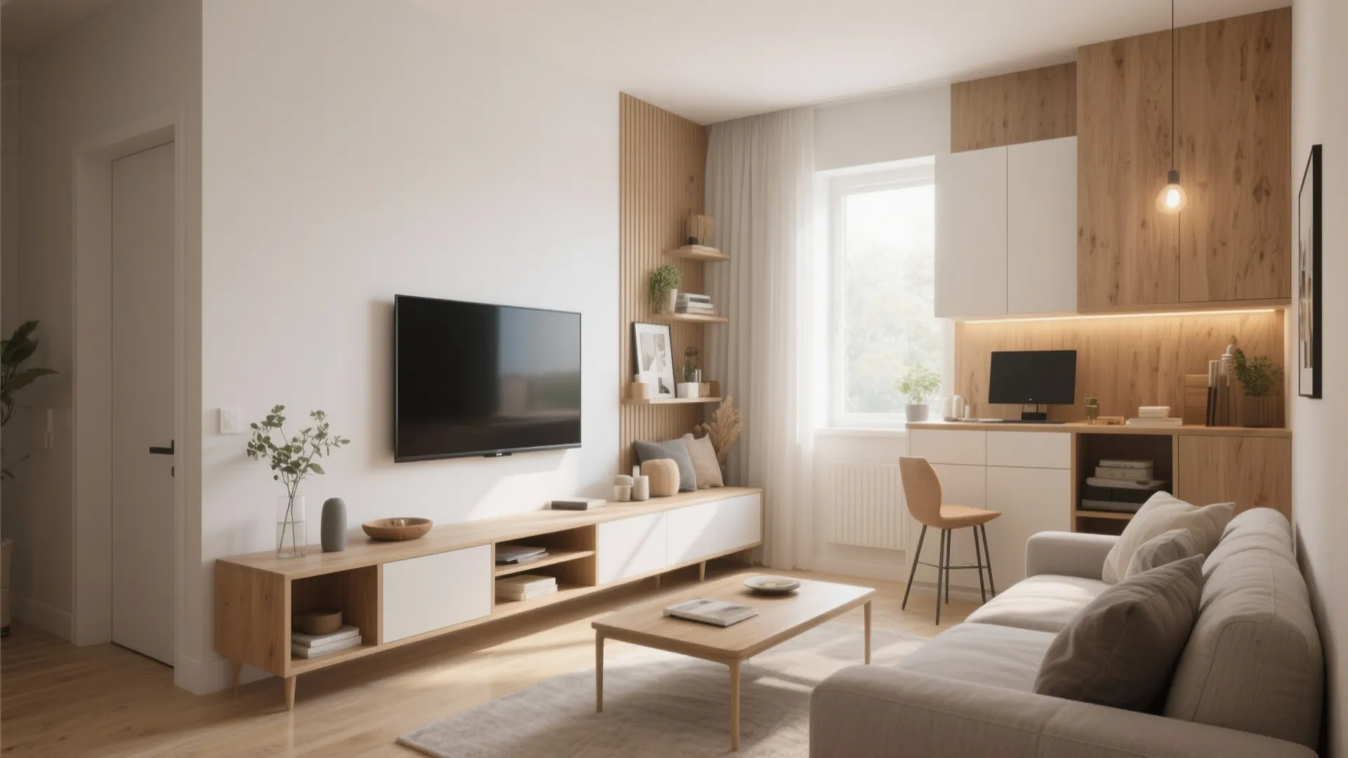 10 Very Small Living Room Ideas with TV: Creative Space-Saving TV Layouts for Very Small Living Rooms