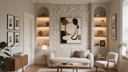 5 Stylish Drawing Room Wall Ideas