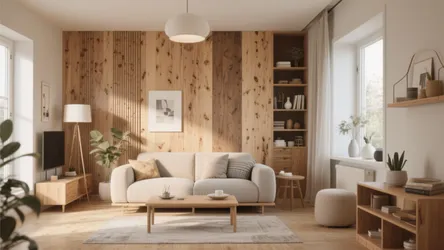 10 Wood Paneling Living Room Ideas