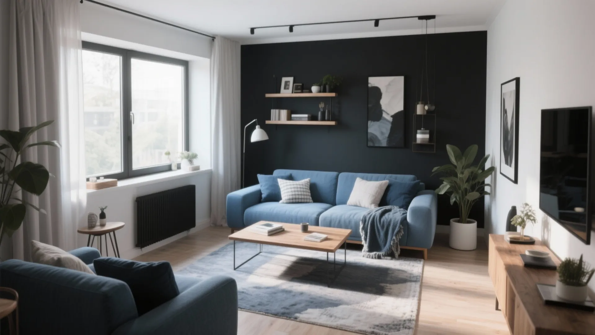 10 Black White Blue Living Room Ideas: Practical and Stylish Tips for a Modern and Inviting Space