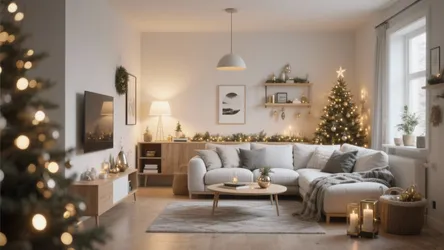10 Christmas Living Room Decoration Ideas