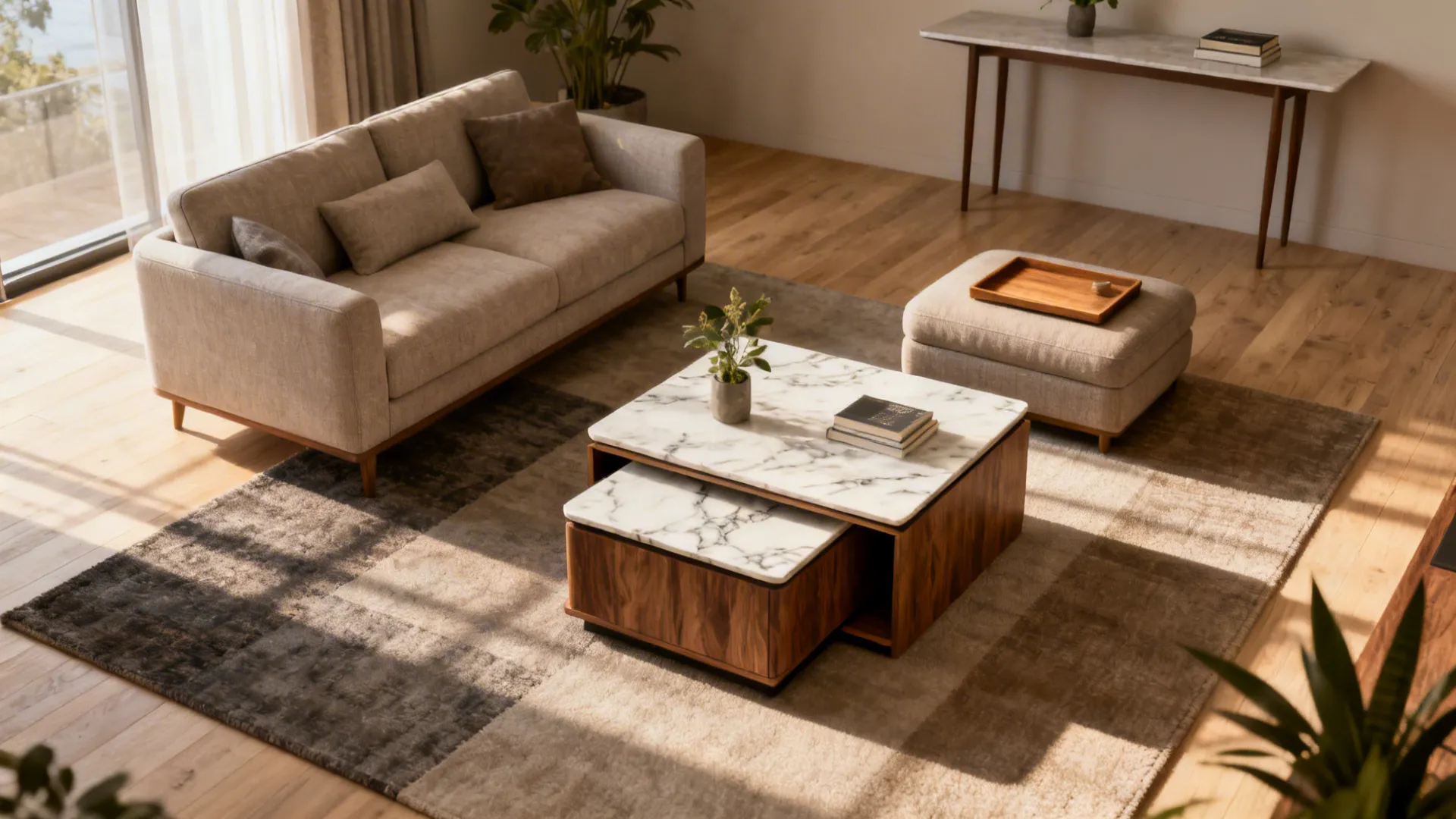 5 Stylish Coffee Table Set Ideas for Small Living Rooms
