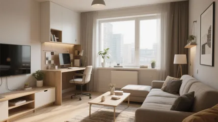 10 Smart Living Room with Desk Ideas