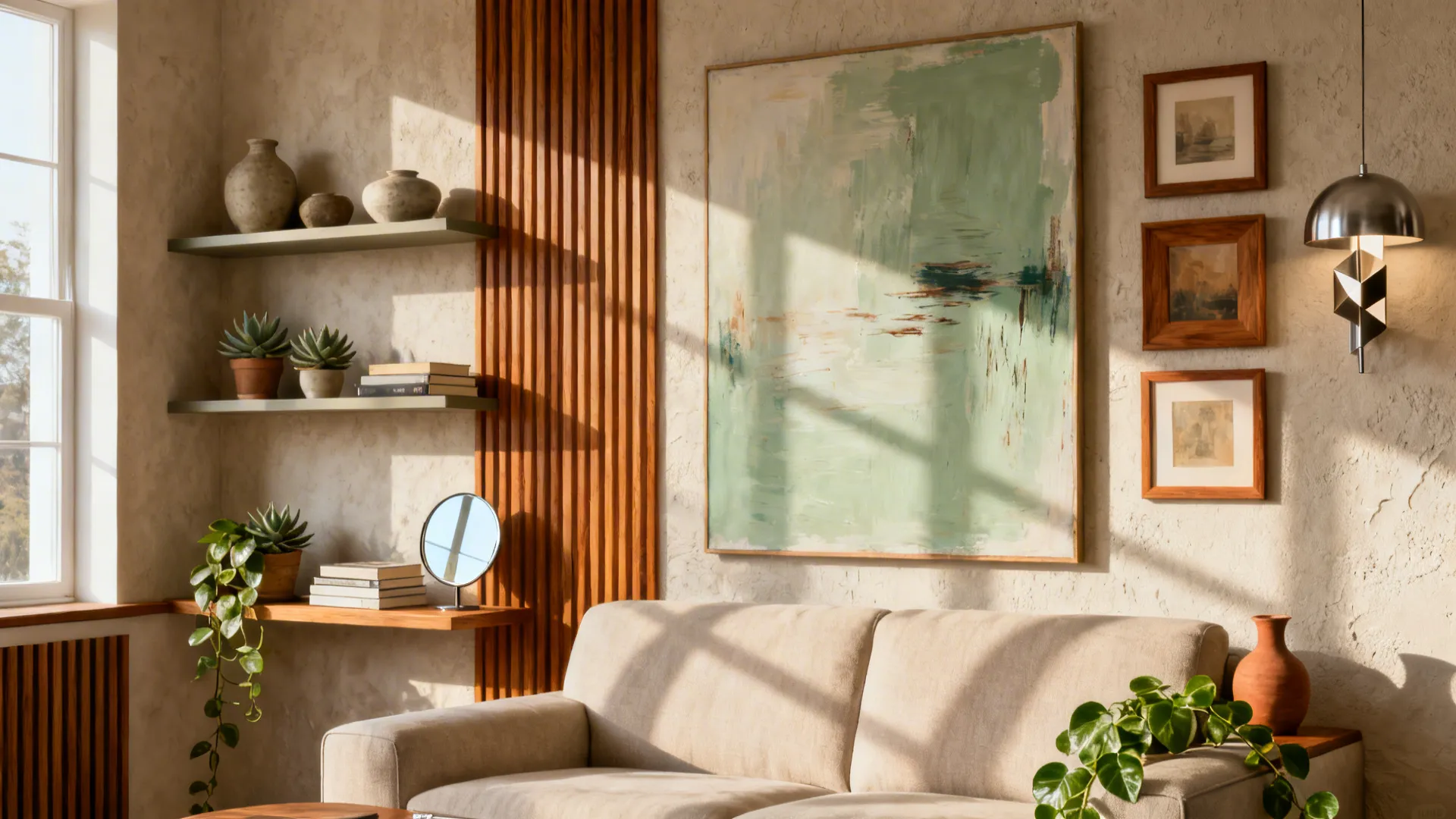 5 Elegant Wall Decor Ideas for Living Rooms: Small changes, big impact: elegant wall decor ideas I use in compact living rooms