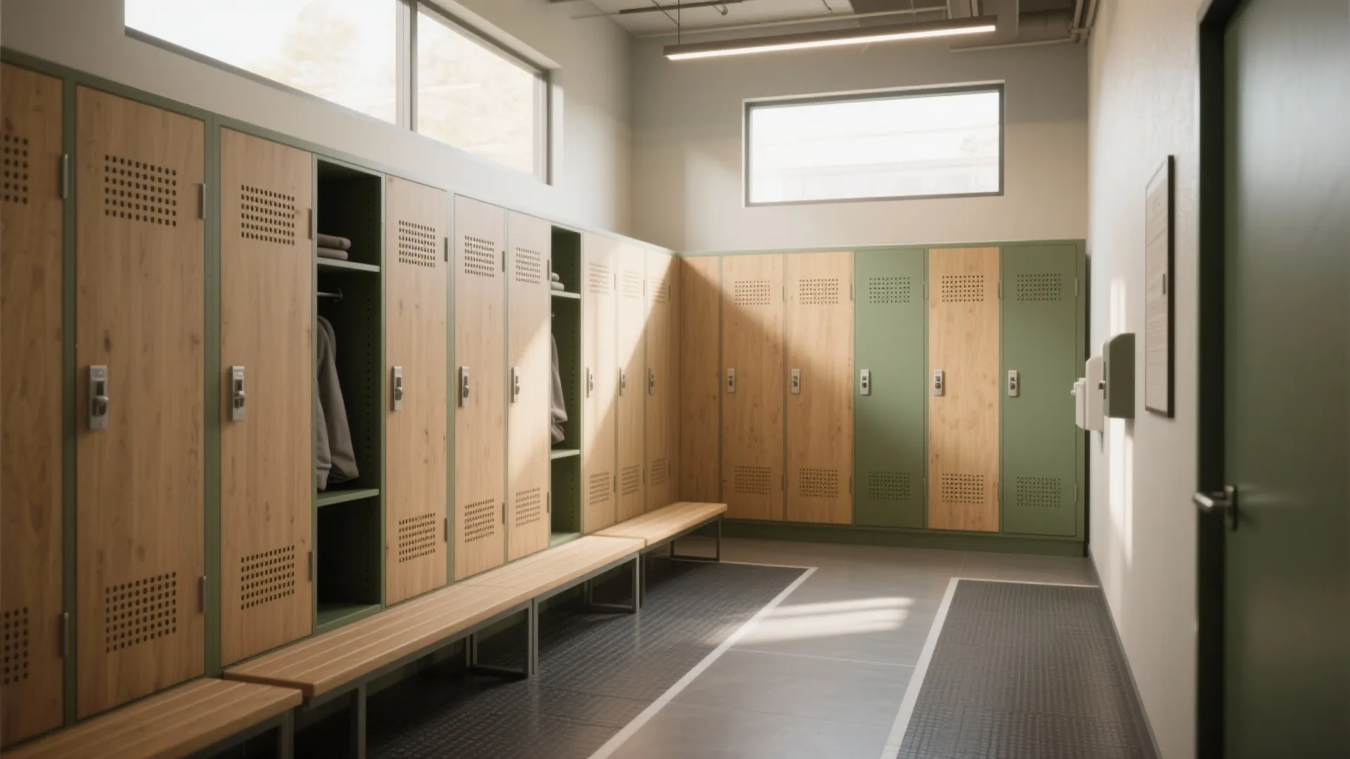 Small Locker Room Layout: 5 Ideas: Practical, space-saving locker room layout ideas from a senior small-space designer
