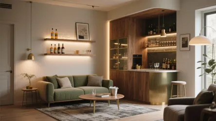 5 Small Living Room Bar Ideas That Actually Work