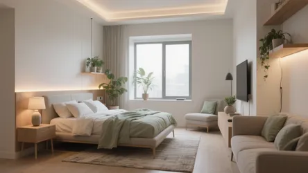 5 Small-Space Living Room and Bedroom Ideas