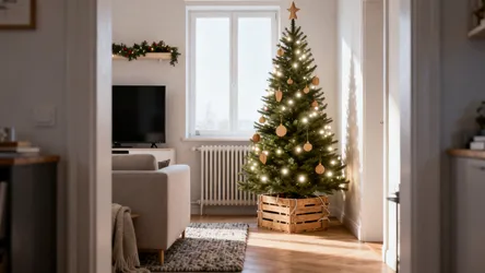 5 Festive Living Room Ideas with a Christmas Tree