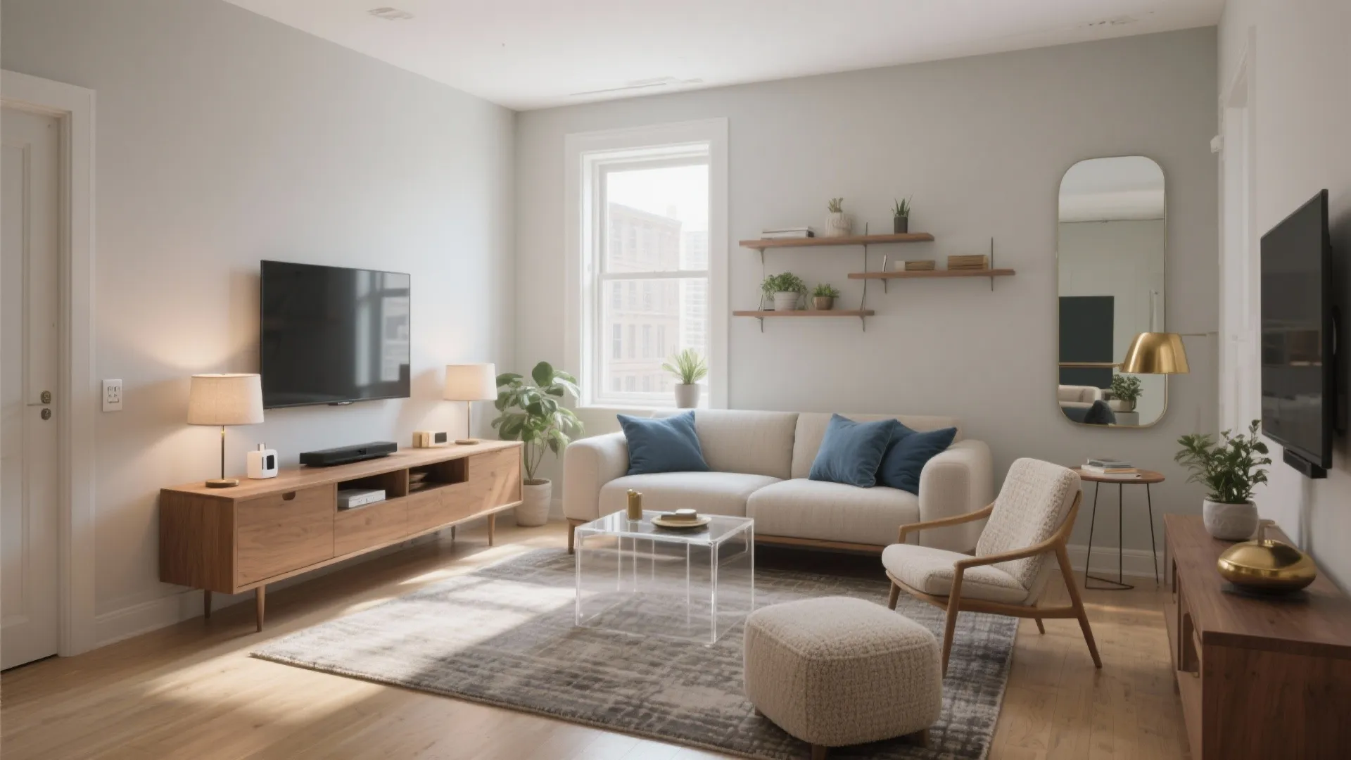 5 Small Apartment Living Room Ideas That Work: From a designer who has squeezed style and comfort into very real, very small spaces