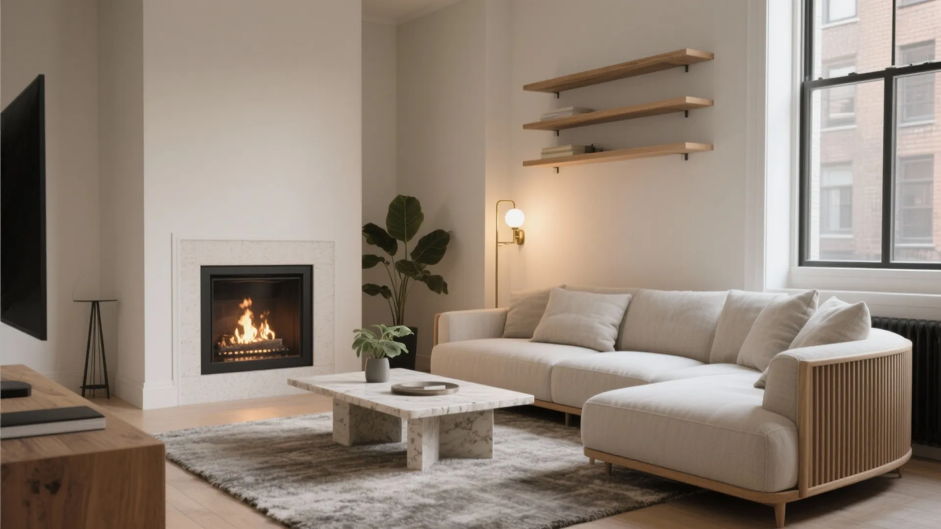 5 Small Living Room Ideas with Sectionals and Fireplace: A senior interior designer’s field-tested ways to make a tiny lounge feel warm, social, and uncluttered—sectional + fireplace included