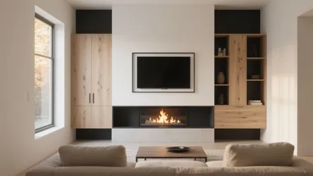 Small Living Room with TV and Fireplace: 5 Smart Ideas