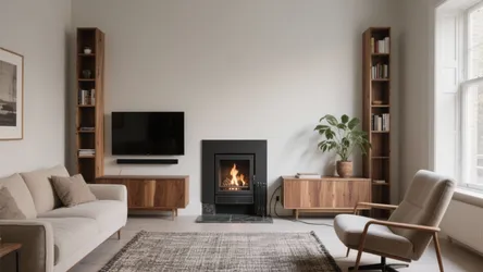 5 Smart Small Living Room with Fireplace and TV Layouts