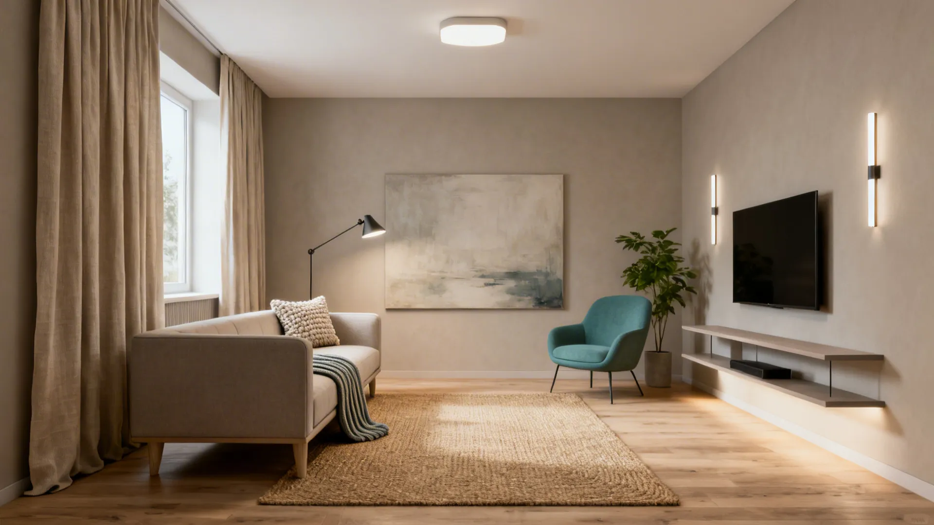 Simple Interior Design for Small House Living Rooms: 5 Ideas