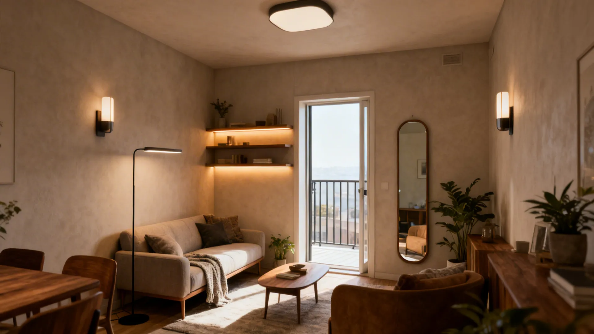 5 Small Space Living Room Lighting Ideas