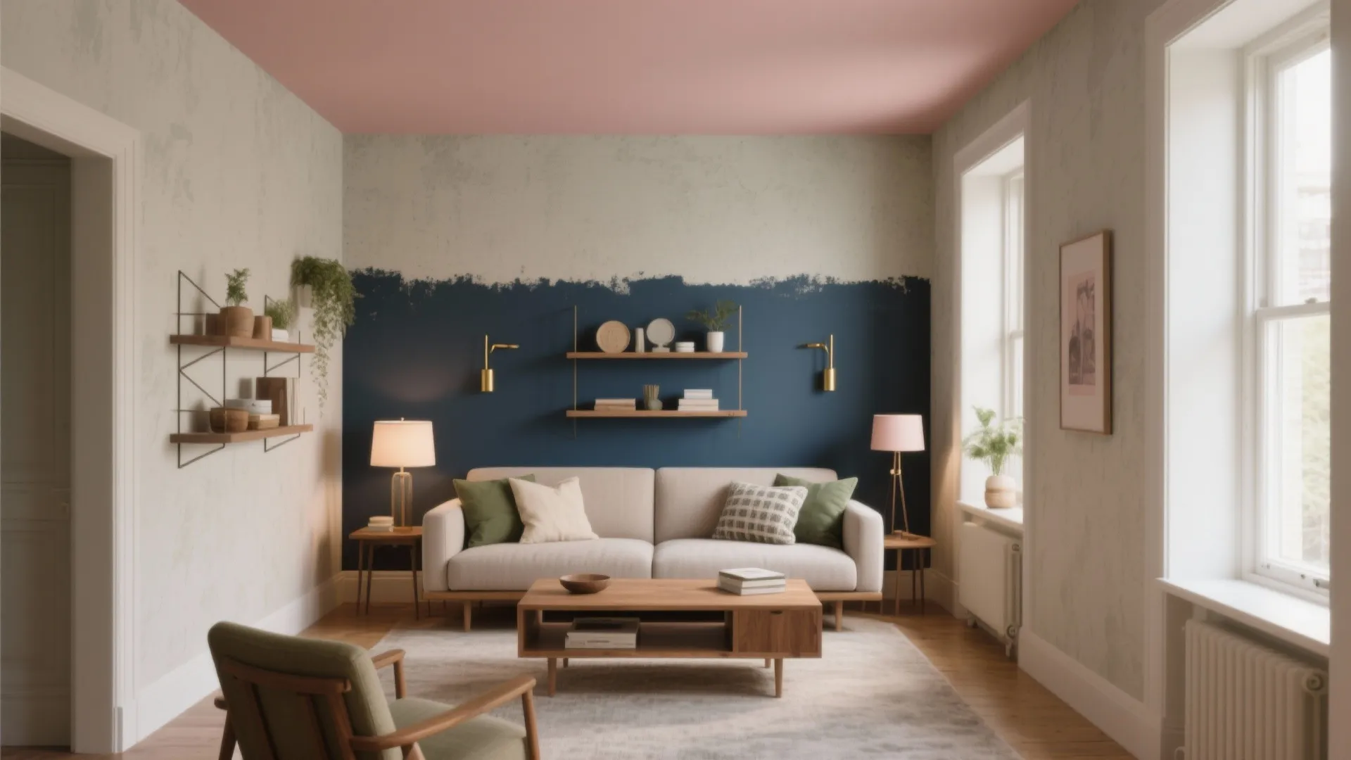 5 Wall Paint Design Ideas for Living Rooms: Small spaces, big creativity: my 5 expert-backed paint ideas for living rooms