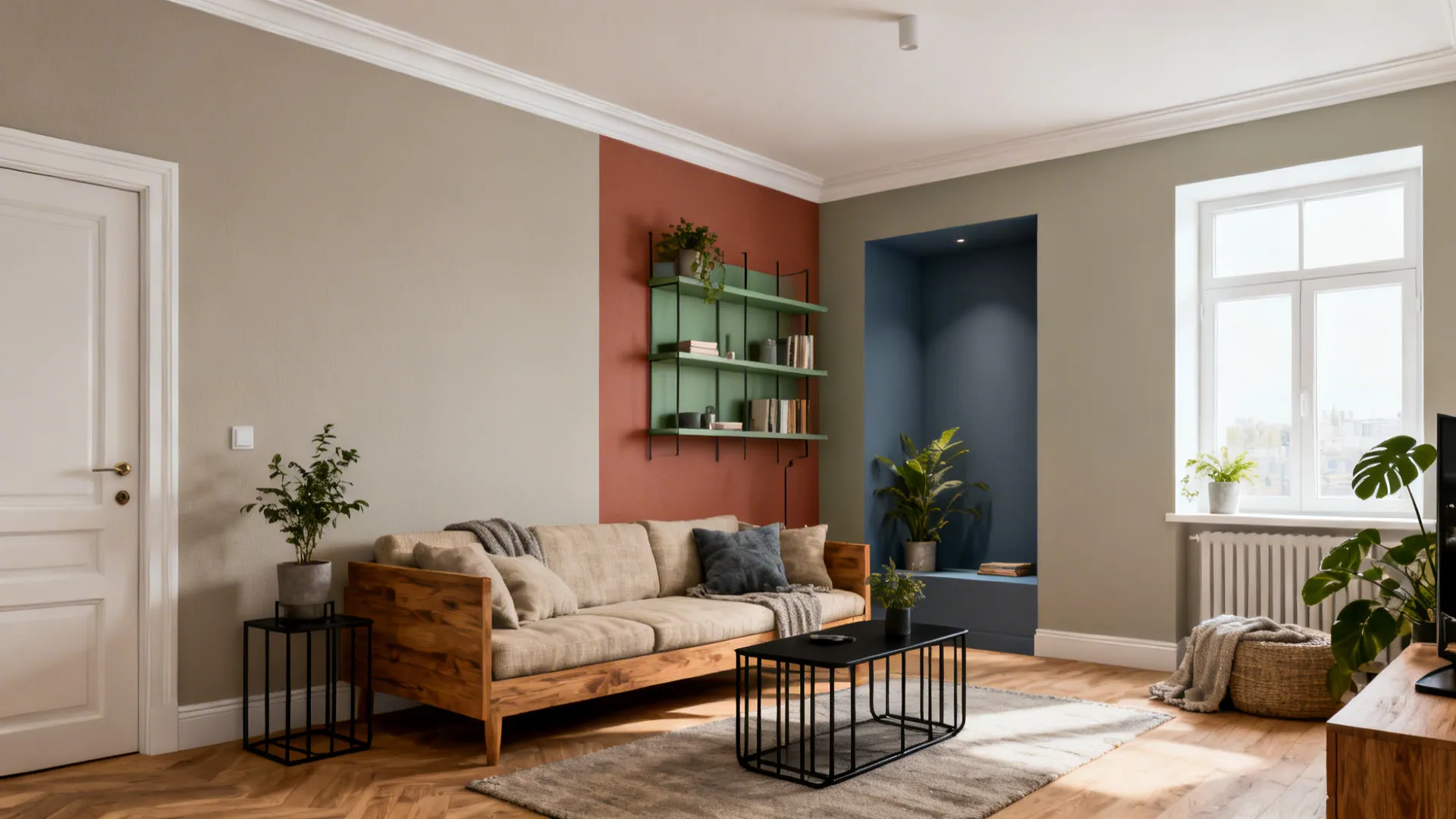 5 Wall Paint Color Ideas for Living Rooms