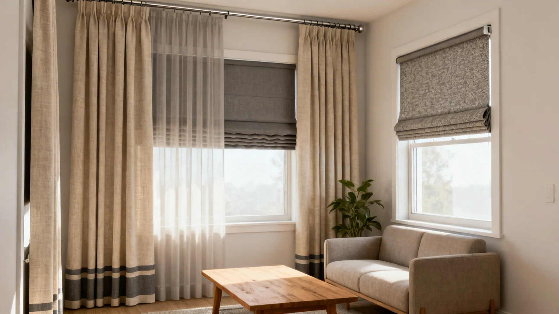 5 window treatment ideas for small living room