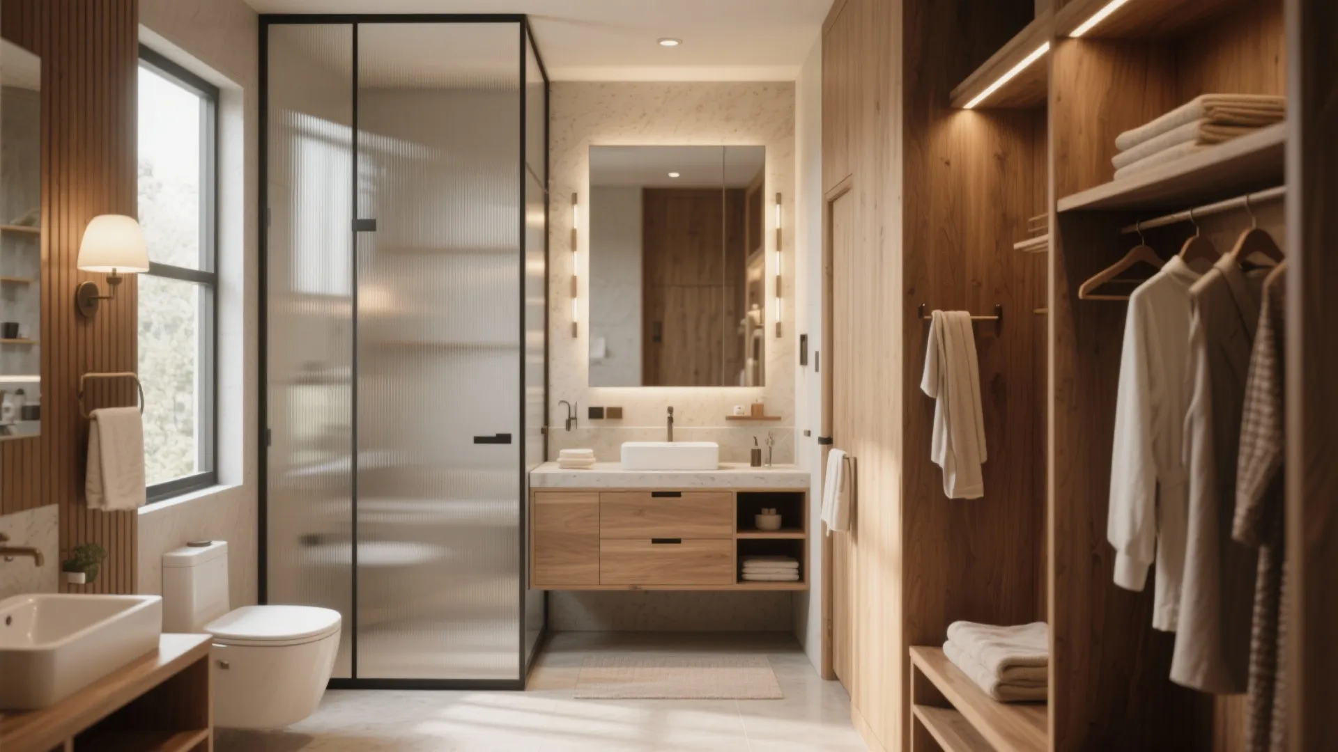 5 Inspiring Bathroom and Dressing Room Ideas: Smart solutions to make your bathroom and dressing room both beautiful and functional