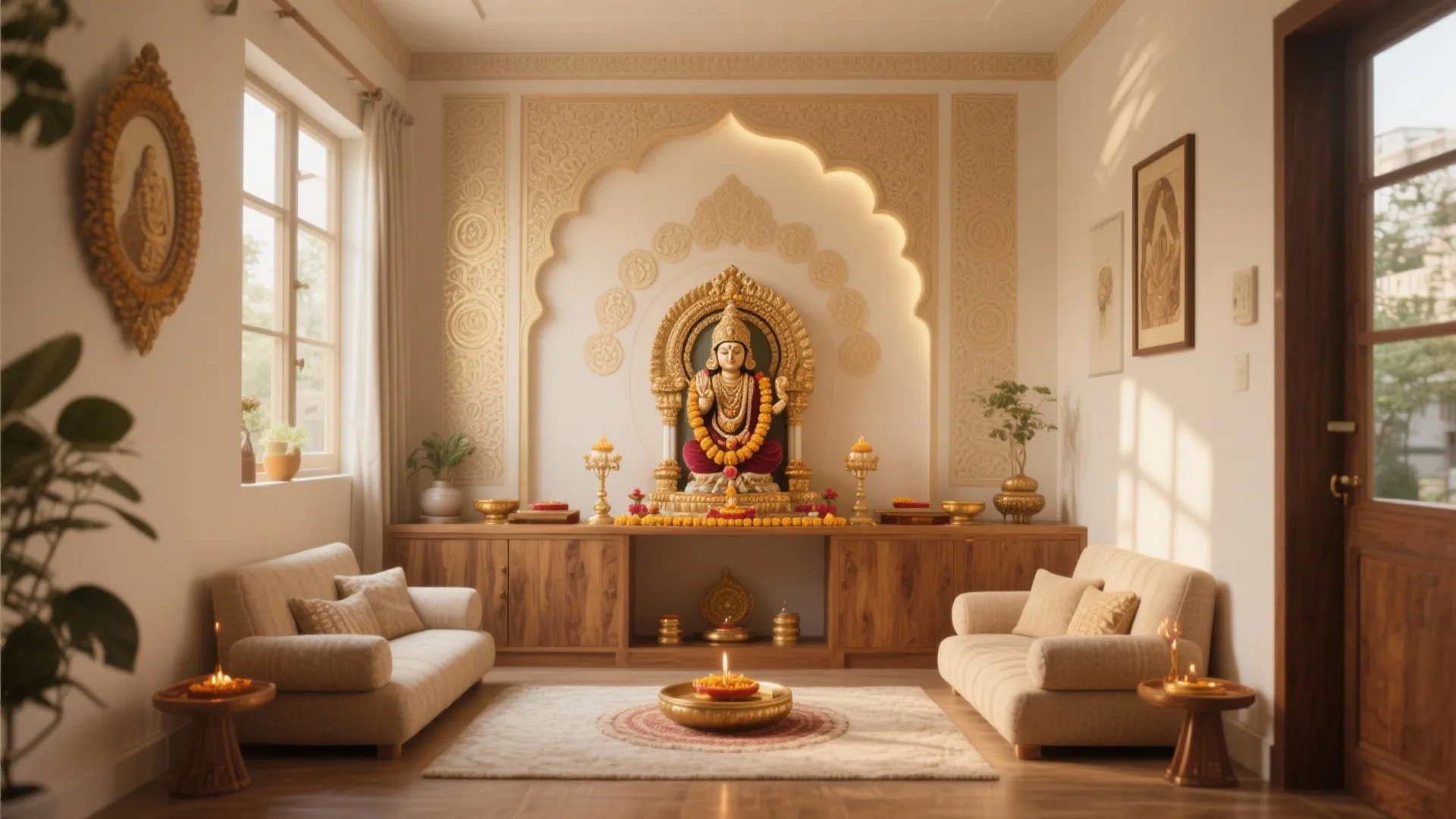 5 Inspiring Mandir Back Wall Designs: Personal Stories and Smart Ideas for a Divine Space